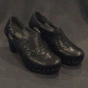 Hot Studded Dansko Pumps, Size 38